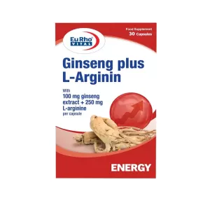 جینسینگ پلاس آرژنین یوروویتال | افزایش انرژی و بهبود قوای جسمی و جنسی