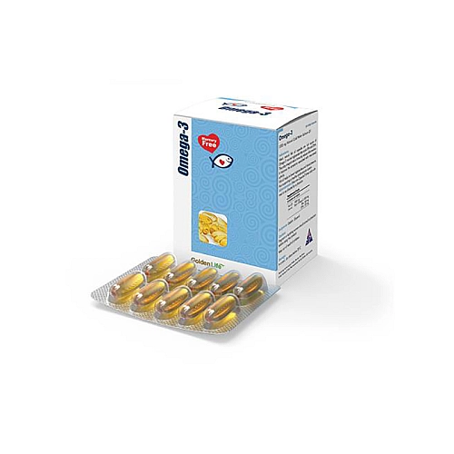 کپسول امگا 3 بدون جیوه گلدن لایف