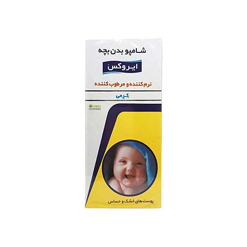شامپو بدن کرمی بچه ایروکس