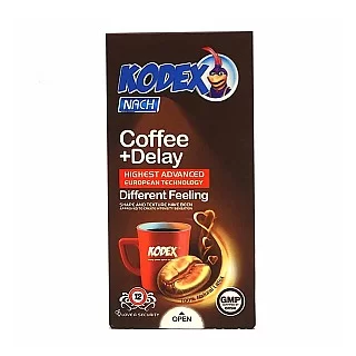 قیمت و خرید کاندوم تاخیری قهوه کدکس 12 عددی