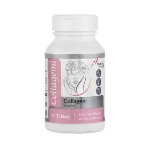 قرص کلاژمی پلاس مینروا ویونا 60 عددی | حاوی کلاژن و ویتامین C