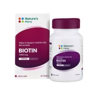 بیوتین 1000 نیچرز پلنتی | کمک به سلامت پوست و مو