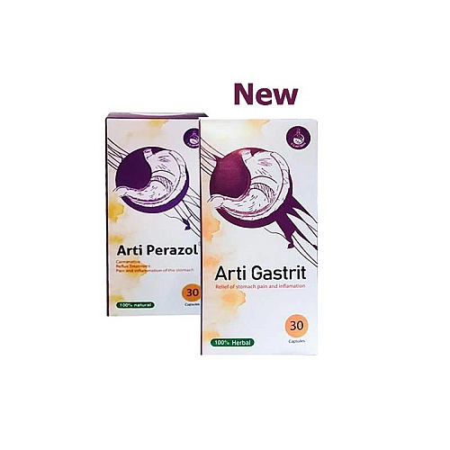 کپسول آرتی گاستریت بهبود عملکرد گوارش و بهبود درد معده کپسول آرتی گاستریت سلامت گستر آرتیمان