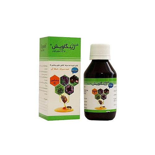 شربت زینگاویش سلامت گستر آرتیمان 120 میلی | شربت ضدسرفه گیاهی حاوی ویتامین سی و عسل شربت زینگاویش سلامت گستر آرتیمان 120 میلی | شربت ضدسرفه گیاهی حاوی ویتامین سی و عسل