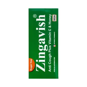 شربت زینگاویش سلامت گستر آرتیمان 120 میلی | شربت ضدسرفه گیاهی حاوی ویتامین سی و عسل