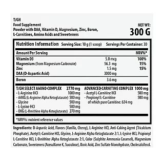 پودر تی جی اچ سایتک نوتریشن 300 گرمی | ترشح هورمون رشد و افزایش سطح تستسترون