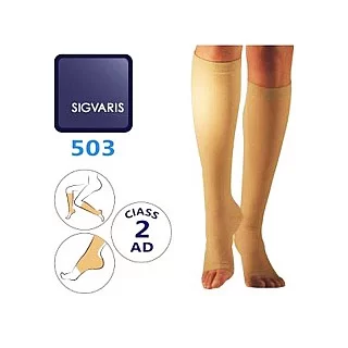  جوراب واریس کتان زیر زانو سیگواریس | پیشگیری و بهبود واریس