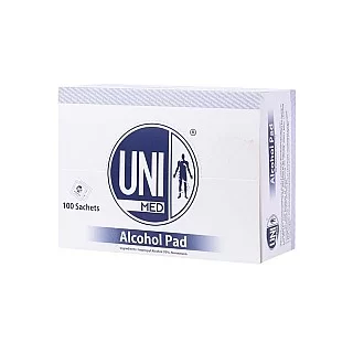 پد الکلی یونی مد 100 عددی | ضد عفونی کننده محل زخم یا تزریق، اجسام و سطوح