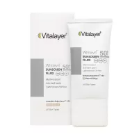 فلوئید ضد آفتاب وایت ویت ویتالیر SPF50 - بژ طبیعی