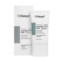 فلوئید ضد آفتاب وایت ویت ویتالیر SPF50 | ضد آفتاب، ضد لک و روشن کنندگی پوست