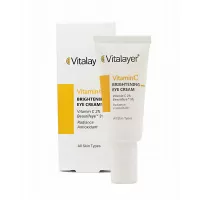 کرم روشن کننده دور چشم ویتامین c ویتالیر  20 میل | شفاف کننده و حاوی آنتی اکسیدان
