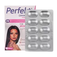قرص پرفکت دایموند بانوان ویتان | تقویت سلامت پوست، مو و ناخن در زنان
