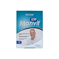 سافت ژل من ویت +50 ویواتون 30 عددی | مولتی ویتامین مردان بالای 50 سال