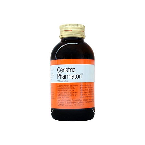 کپسول ژریاتریک فارماتون 100 عددی | کمک به بازیابی توان بدن کپسول ژریاتریک فارماتون 100 عددی | کمک به بازیابی توان بدن