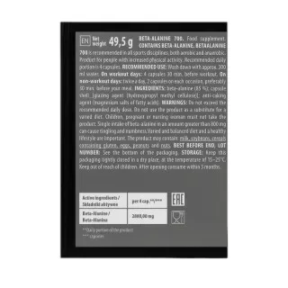 قیمت و خرید کپسول بتا الانین 700 ترک نوتریشن برای استقامت