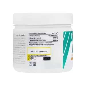 ویتامین سی و لیزین ترک نوتریشن | کمک به تقویت سیستم ایمنی بدن