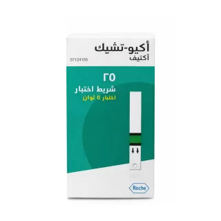 قیمت نوار تست قند خون اکیوچک اکتیو 25 عددی