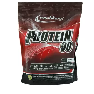 پودر پروتئین 90 آیرون مکس  | ترکیبی از 9 پروتئین با درصد کربوهیدرات پایین 
