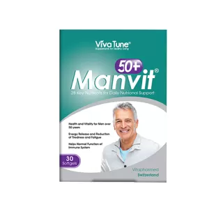 سافت ژل من ویت +50 ویواتیون 30 عددی