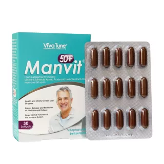 سافت ژل من ویت +50 ویواتیون 30 عددی