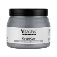 ماسک مو مناسب موهای کراتین شده ویتاپلکس 500 میلی‌لیتر | فاقد سولفات و همراه با آبکشی