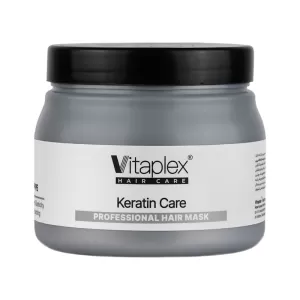 ماسک مو مناسب موهای کراتین شده ویتاپلکس 500 میلی‌لیتر | فاقد سولفات و همراه با آبکشی
