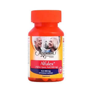 قرص آلفالکس مگنوم ویتامینز | حاوی آلفا لیپوئیک اسید با خواص آنتی اکسیدانی