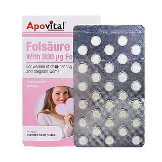فولیک اسید 800 آپوویتال