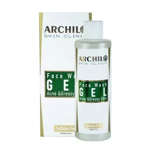 ژل شستشوی صورت پوست چرب آرچیلو | شوینده پوست چرب و جوش دار