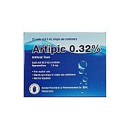 قطره اشک مصنوعی آرتیپیک 0.32 درصد | قطره استریل چشمی برای رفع خشکی چشم ها