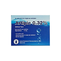 قطره اشک مصنوعی آرتیپیک 0.32 درصد | قطره استریل چشمی برای رفع خشکی چشم ها