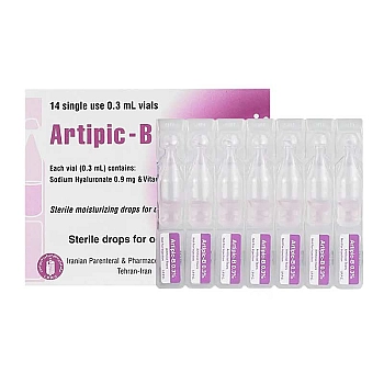 قطره استریل چشمی آرتیپیک ب 0.3 درصد | رفع خشکی چشم
