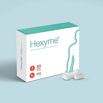 کپسول هگزایم AHCC 500 اشبال شیمی 30 عددی | کمک به درمان عفونت اچ پی وی یا زگیل تناسلی