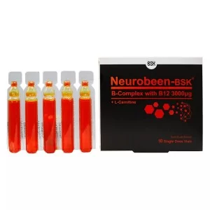 ویال نوروبین 3000 بی اس کی | حاوی ب کمپلکس و کارنیتین برای افزایش انرژی بدن