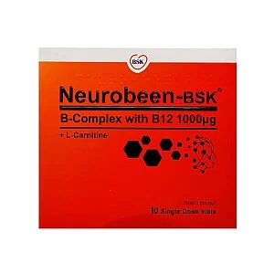 ویال نوروبین 1000 بی اس کی | حاوی ب کمپلکس و کارنیتین برای افزایش انرژی بدن