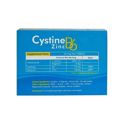 قرص سیستین ب 6 دانا سیستین ب6 زینک دانا