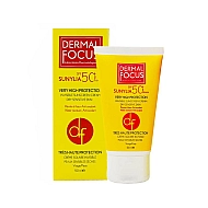 کرم ضد آفتاب سانیلیا بی رنگ درمال فوکوس | مناسب پوست خشک و حساس SPF50