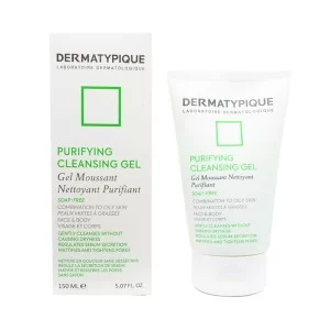 ژل شوینده پوست چرب درماتیپیک | پاک کننده صورت و تنظیم کننده چربی پوست