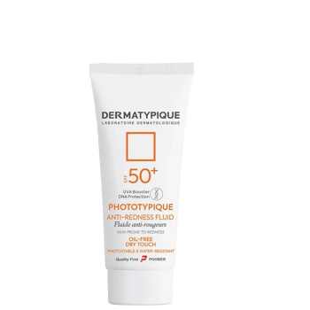 فلوئید ضد آفتاب پوست قرمز و حساس SPF50 فنوتیپیک درماتیپیک | محافظت کامل برای پوست‌های حساس