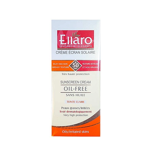 کرم ضد آفتاب فاقد چربی SPF50 الارو بژ روشن کرم ضد آفتاب فاقد چربی SPF50 الارو بژ روشن