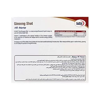 ویال خوراکی جینسینگ شات یوروویتال