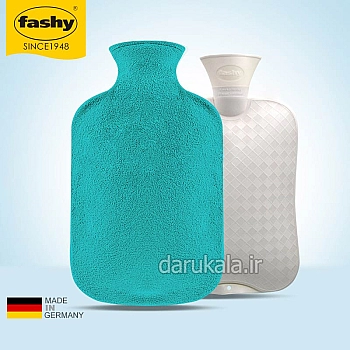 کیسه آب گرم روکشدار فشی کد 6530 | با روکش نرم و لطیف مخمل