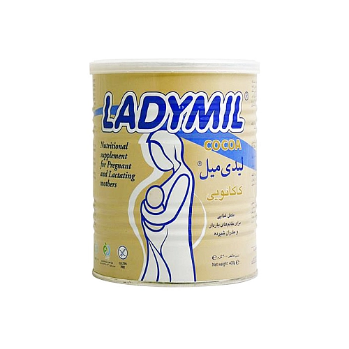پودر لیدی میل مخصوص خانم های باردار و شیرده پودر لیدی میل فاسکا 400 گرم