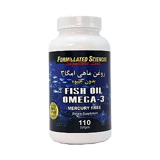 امگا 3 بدون جیوه اف اس 110 عددی