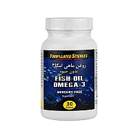 امگا 3 بدون جیوه اف اس | روغن ماهی 1000 میلی گرم