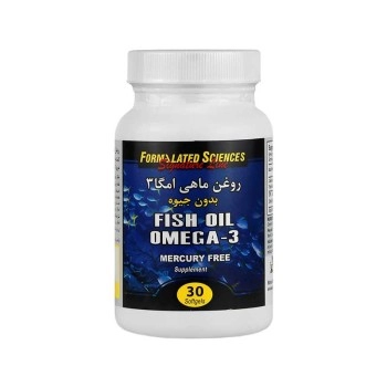 امگا 3 بدون جیوه اف اس | روغن ماهی 1000 میلی گرم