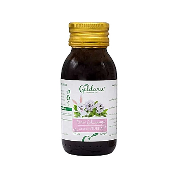 شربت توسیان اطفال گل دارو | کمک به رفع سرفه، برونشیت و تنگی نفس