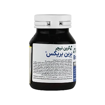 کپسول برین بریکس گرین نیچر | کمک به کاهش استرس و بهبود عملکرد مغز
