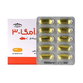 سافت ژل امگا 3 بدون جیوه 1000 کارن | حفظ سلامت قلب و سیستم عصبی