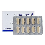 کپسول لیوی مارین کوشان فارمد | بهبود عملکرد و سلامت کبد